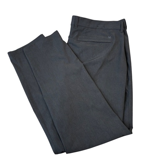 Mizzen+Main Other - Mizzen+Main Helmsman Pants Men 40x32 Gray Slim Fit Performance Stretch Chino